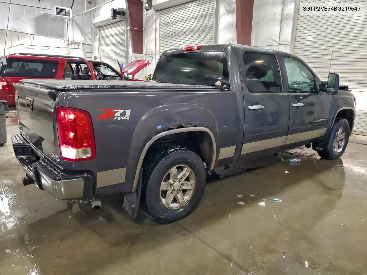 3GTP2VE34BG219647 2011 GMC Sierra K1500 Sle