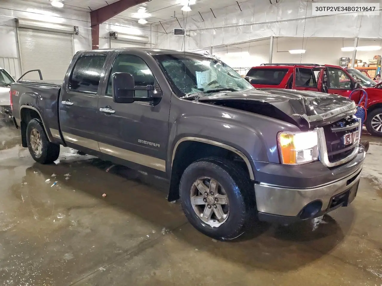 3GTP2VE34BG219647 2011 GMC Sierra K1500 Sle