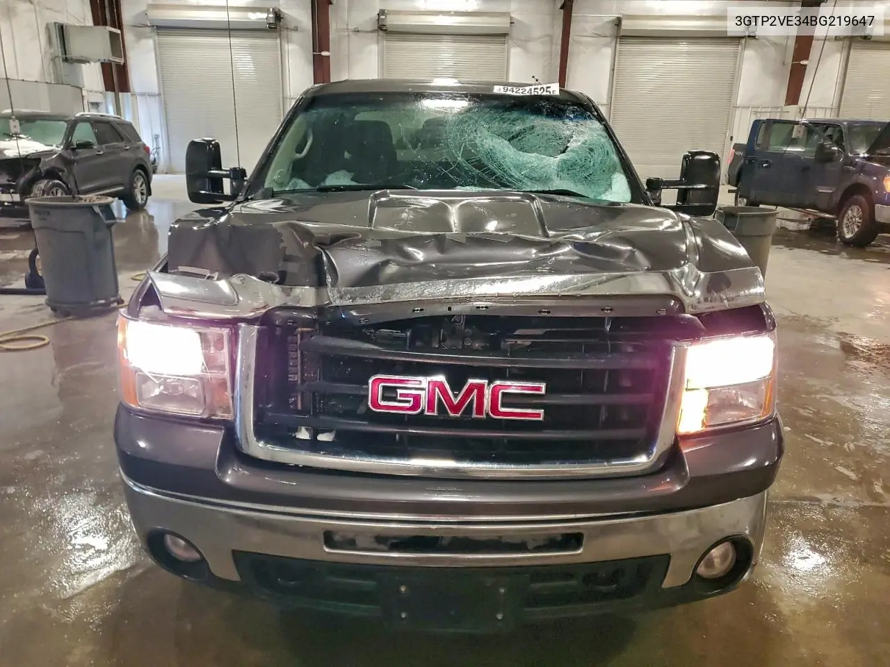 3GTP2VE34BG219647 2011 GMC Sierra K1500 Sle