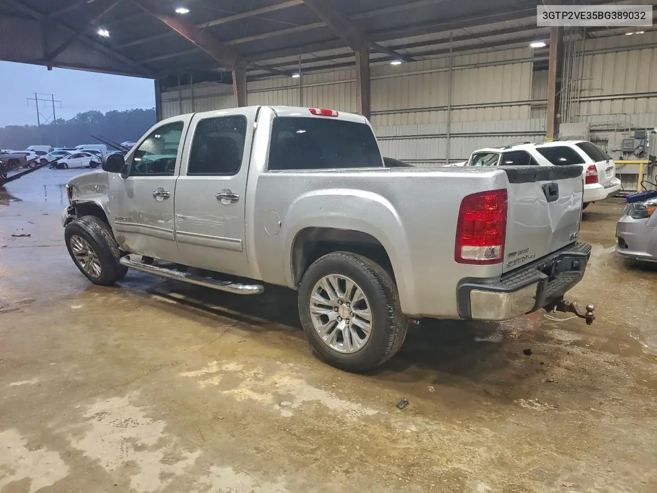 3GTP2VE35BG389032 2011 GMC Sierra K1500 Sle