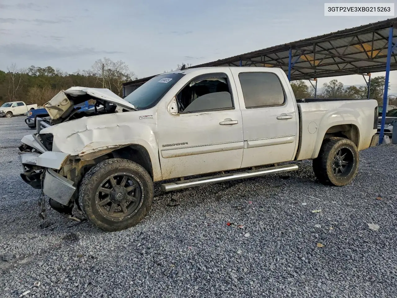 3GTP2VE3XBG215263 2011 GMC Sierra K1500 Sle