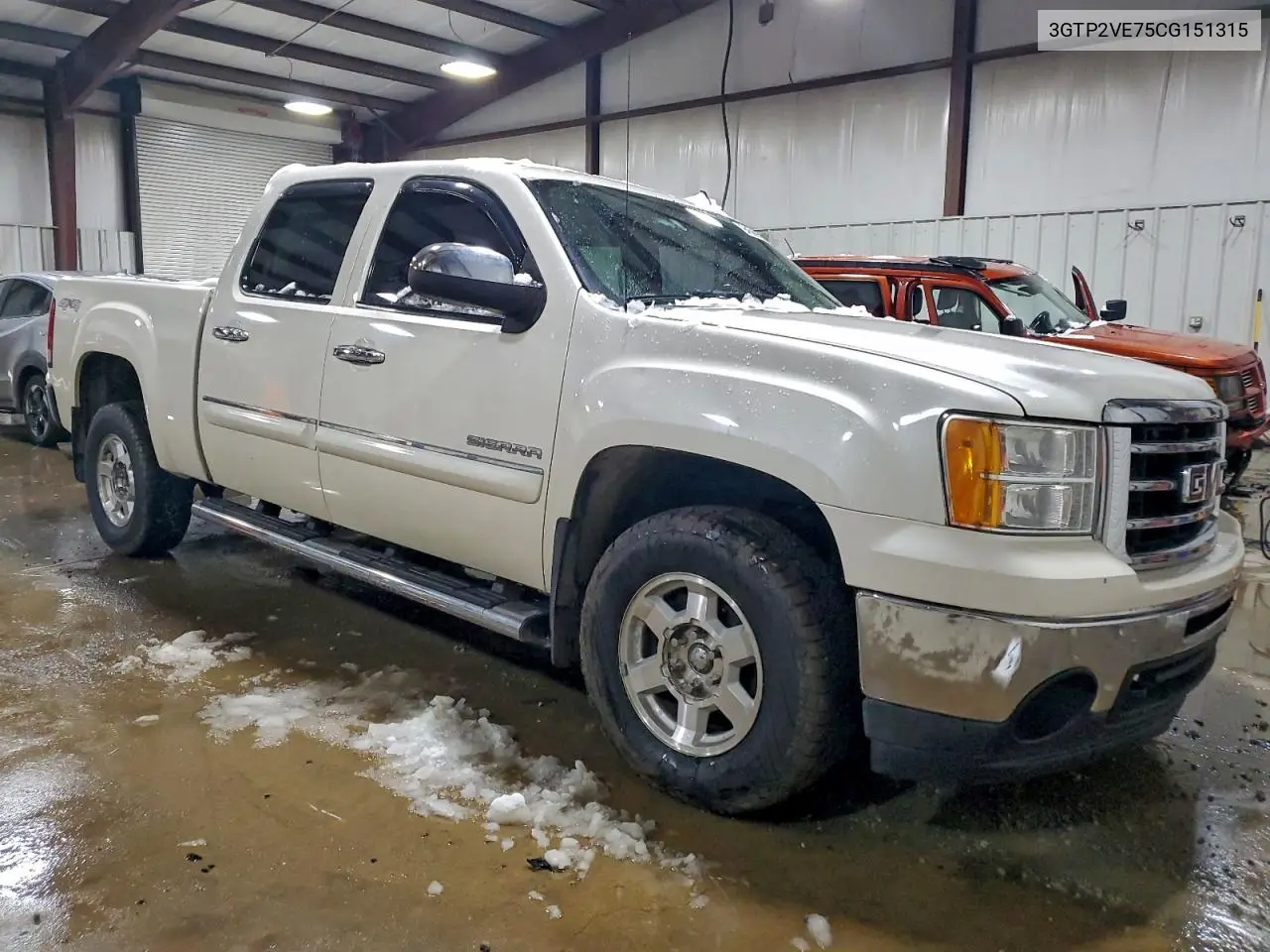3GTP2VE75CG151315 2012 GMC Sierra K1500 Sle