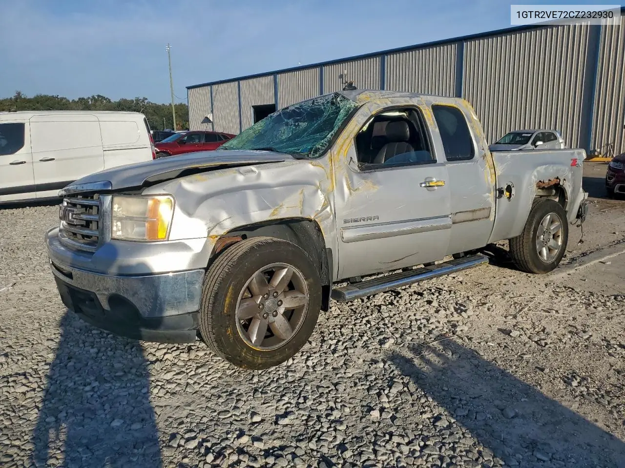 1GTR2VE72CZ232930 2012 GMC Sierra K1500 Sle
