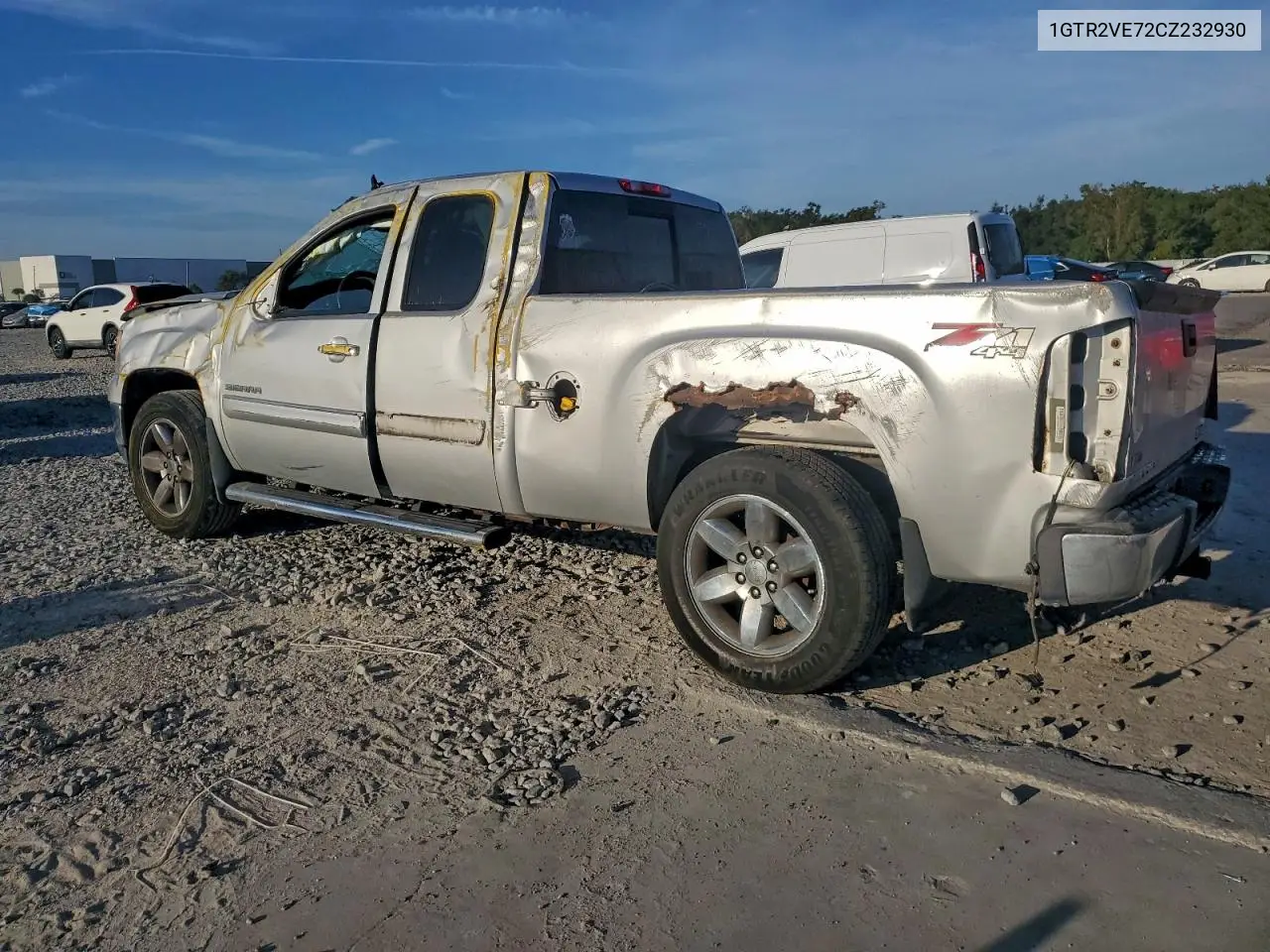 1GTR2VE72CZ232930 2012 GMC Sierra K1500 Sle