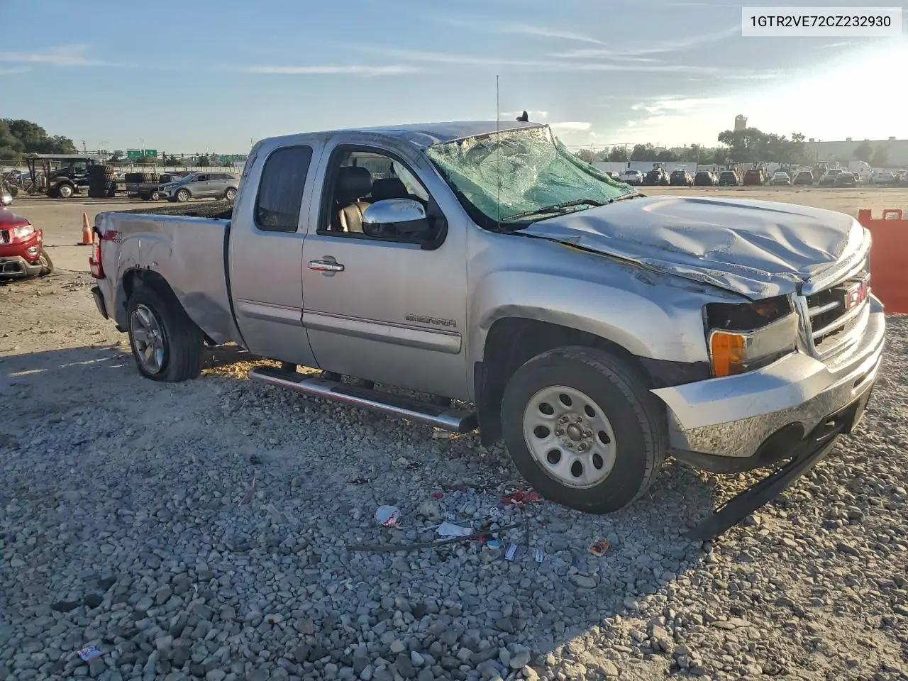 1GTR2VE72CZ232930 2012 GMC Sierra K1500 Sle