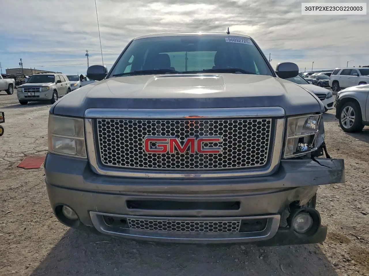 3GTP2XE23CG220003 2012 GMC Sierra K1500 Denali