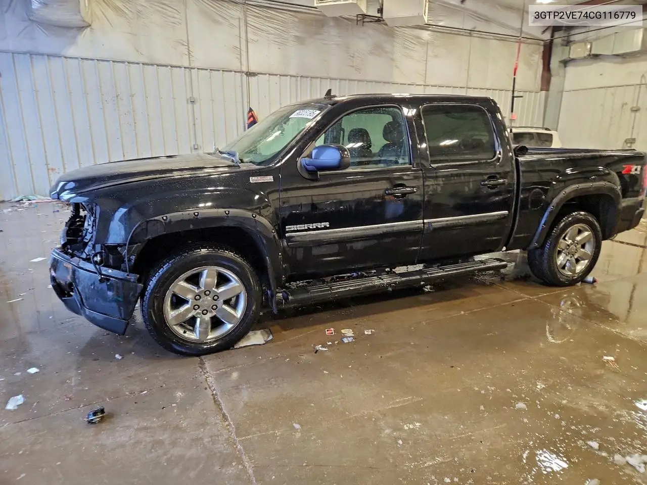 3GTP2VE74CG116779 2012 GMC Sierra K1500 Sle