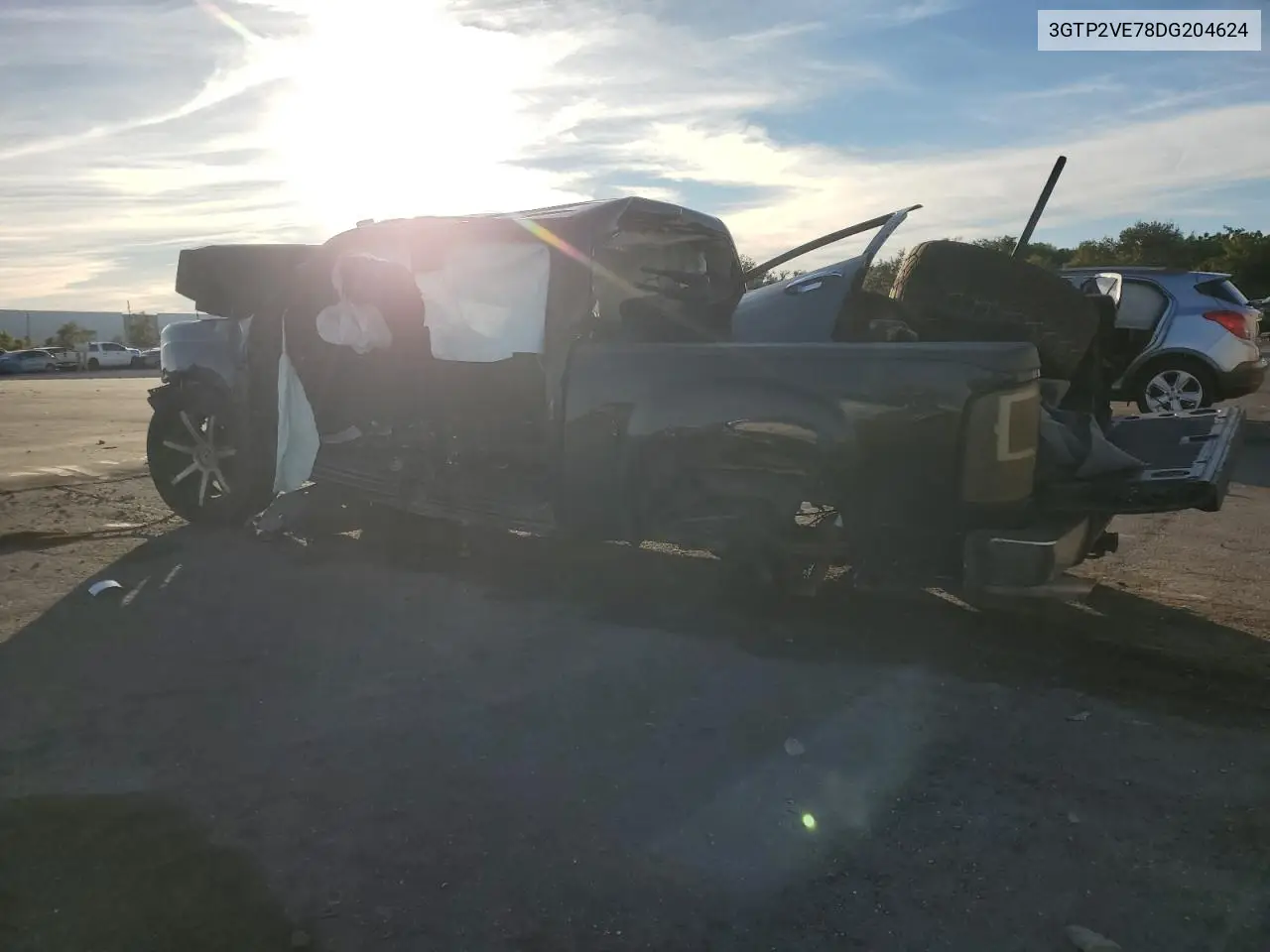 3GTP2VE78DG204624 2013 GMC Sierra K1500 Sle