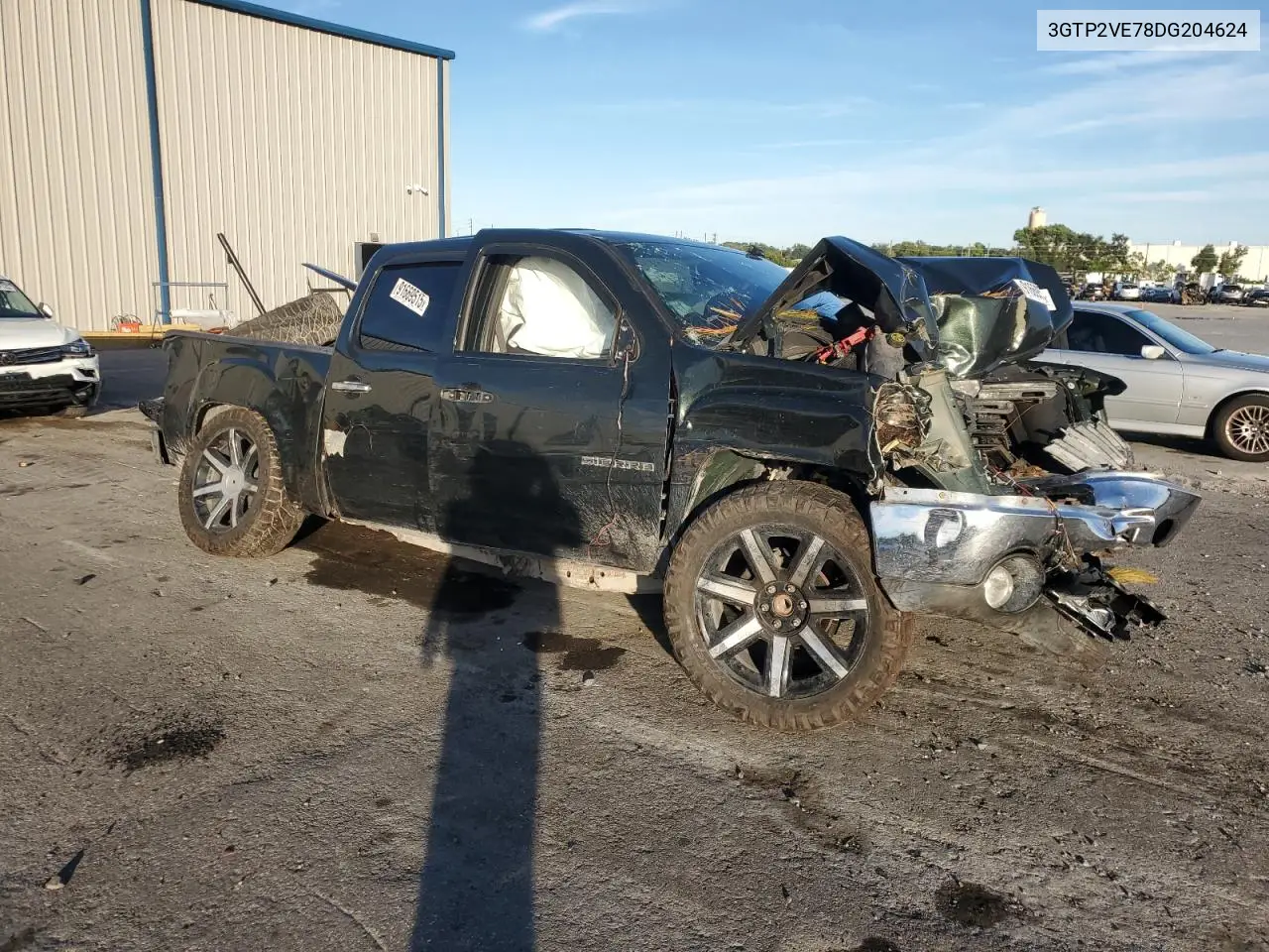3GTP2VE78DG204624 2013 GMC Sierra K1500 Sle