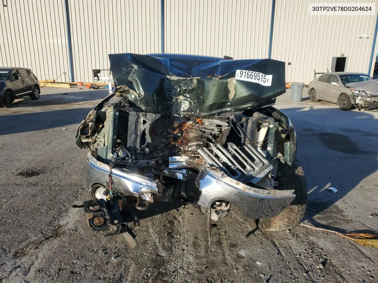 3GTP2VE78DG204624 2013 GMC Sierra K1500 Sle