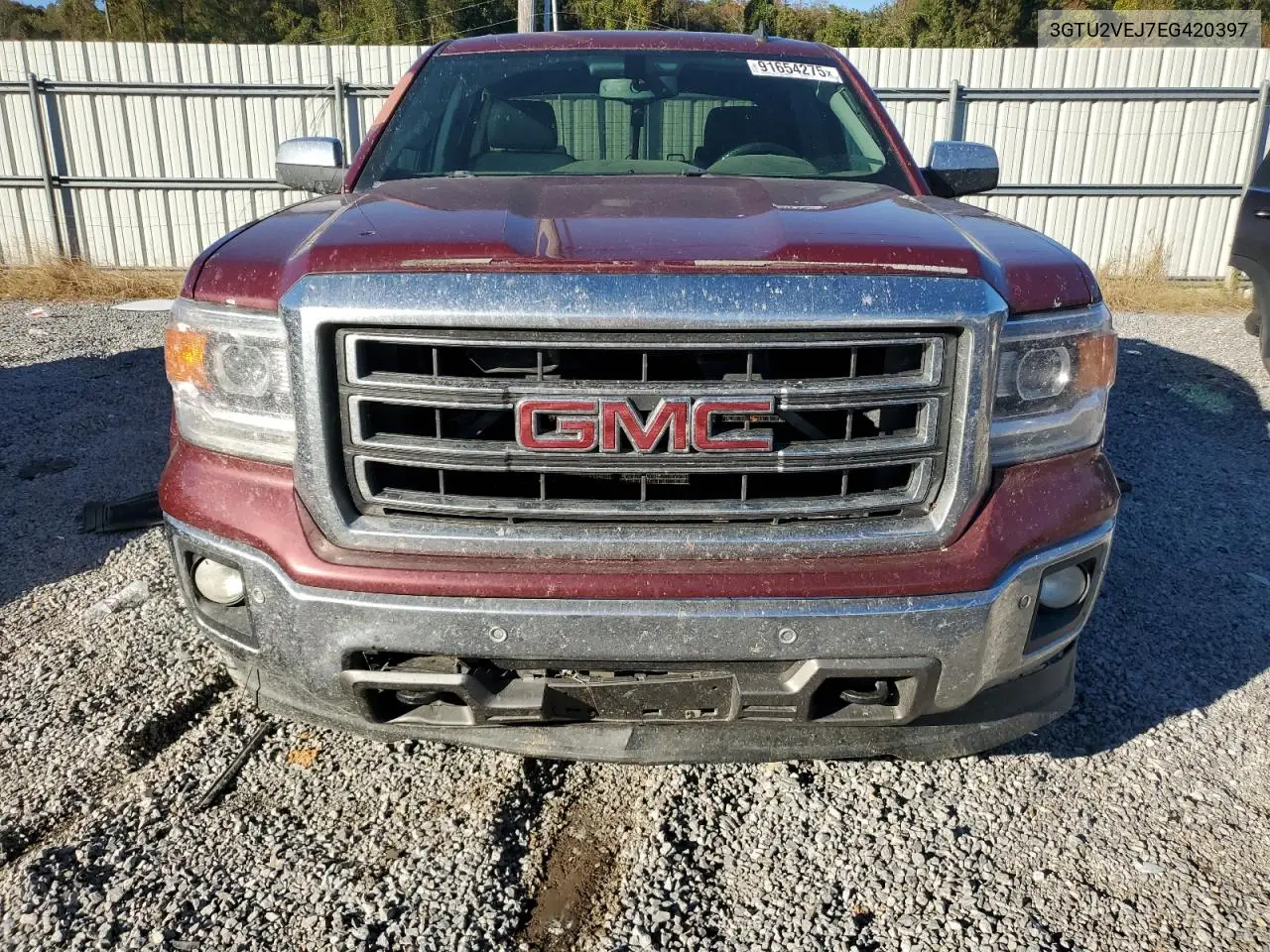 3GTU2VEJ7EG420397 2014 GMC Sierra K1500 Slt
