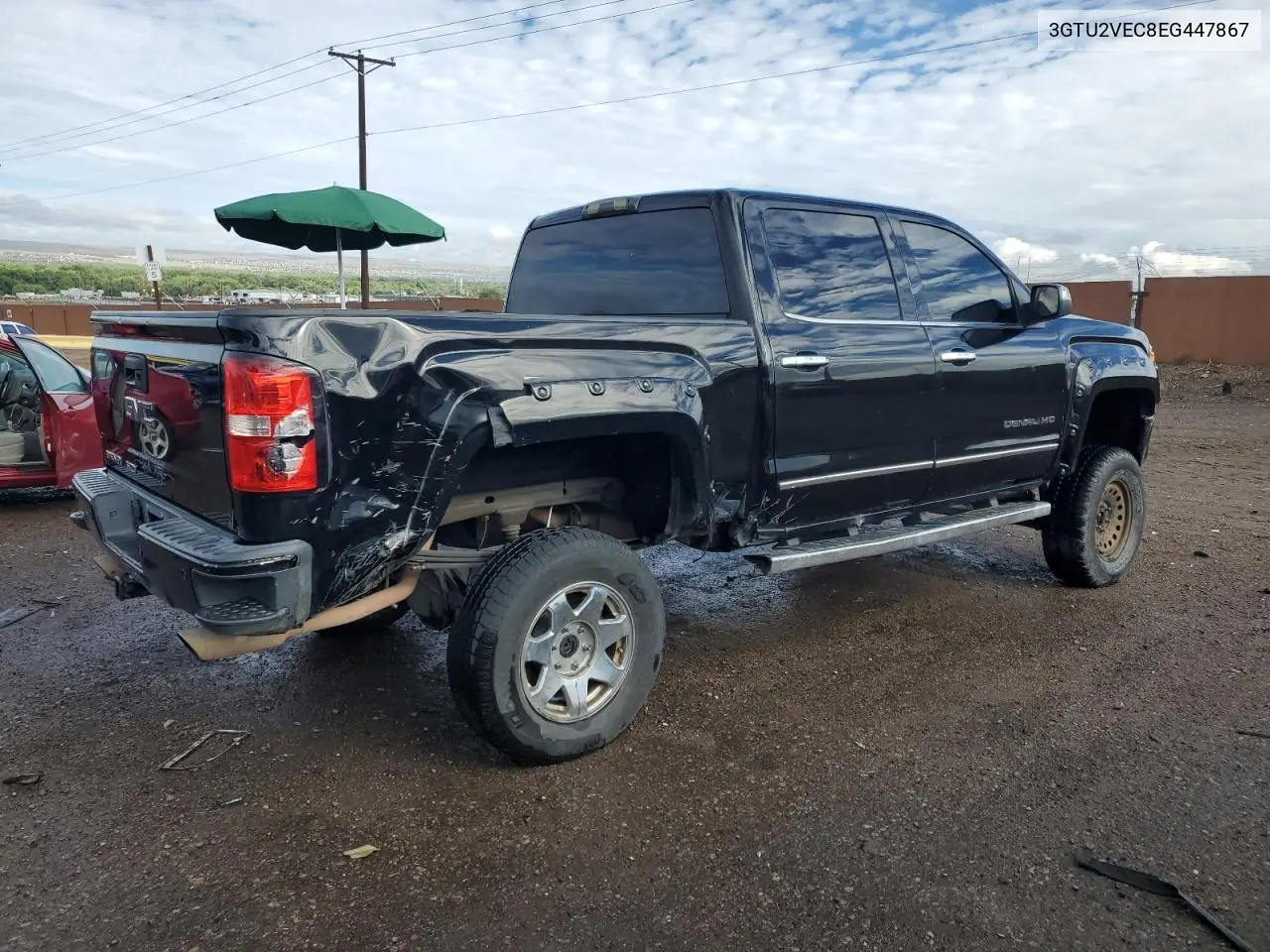 3GTU2VEC8EG447867 2014 GMC Sierra K1500 Slt