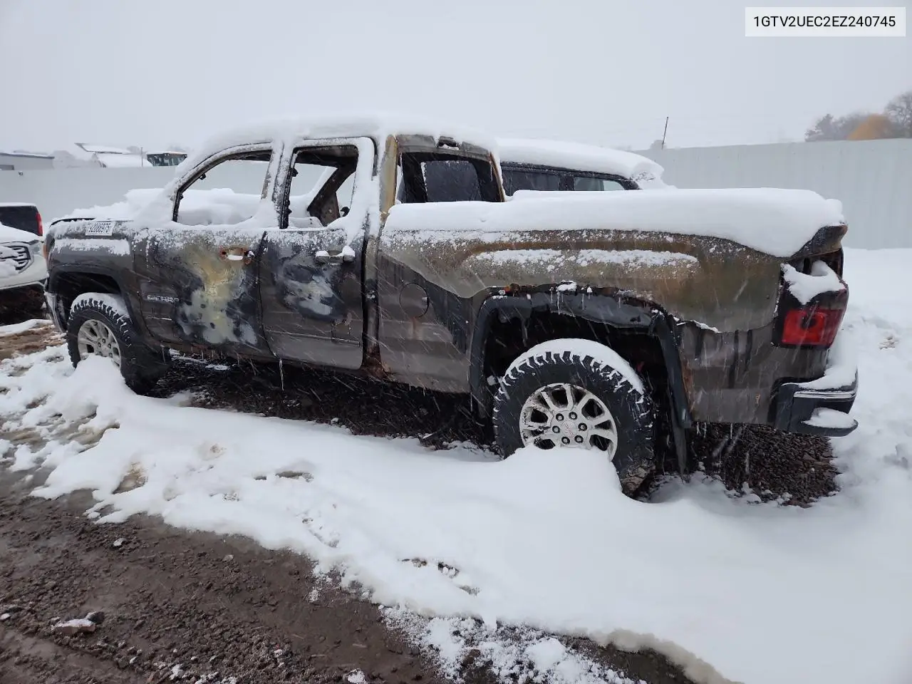 1GTV2UEC2EZ240745 2014 GMC Sierra K1500 Sle