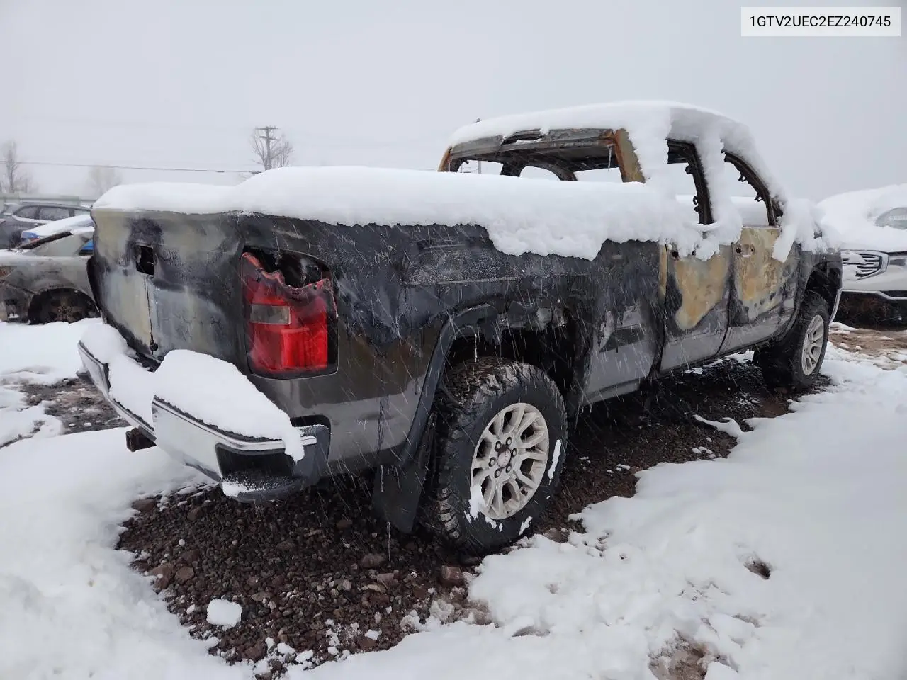 1GTV2UEC2EZ240745 2014 GMC Sierra K1500 Sle