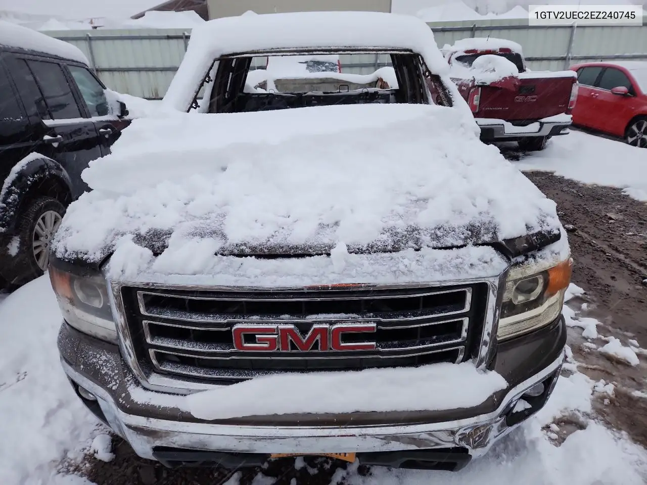 1GTV2UEC2EZ240745 2014 GMC Sierra K1500 Sle