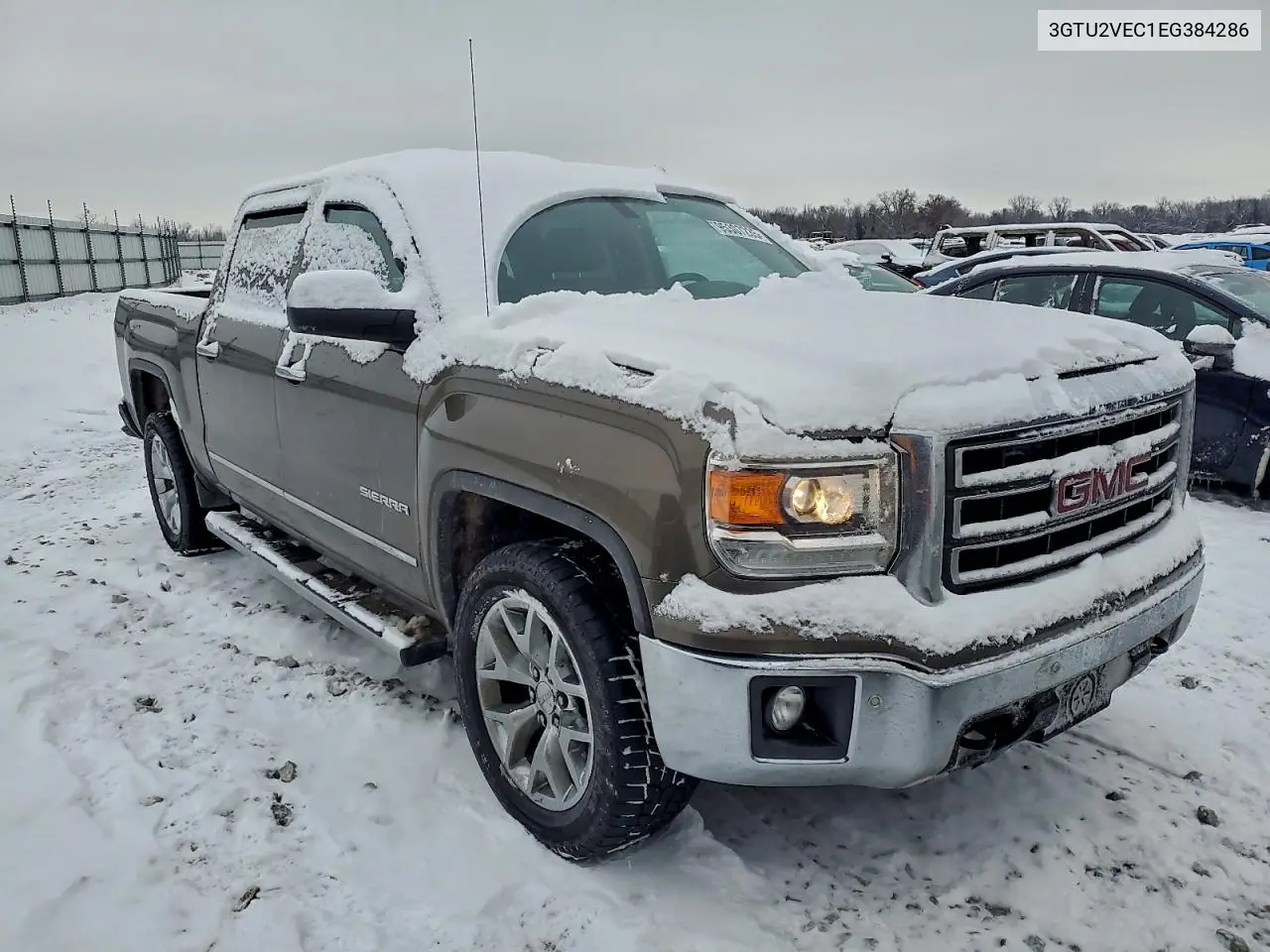 3GTU2VEC1EG384286 2014 GMC Sierra K1500 Slt