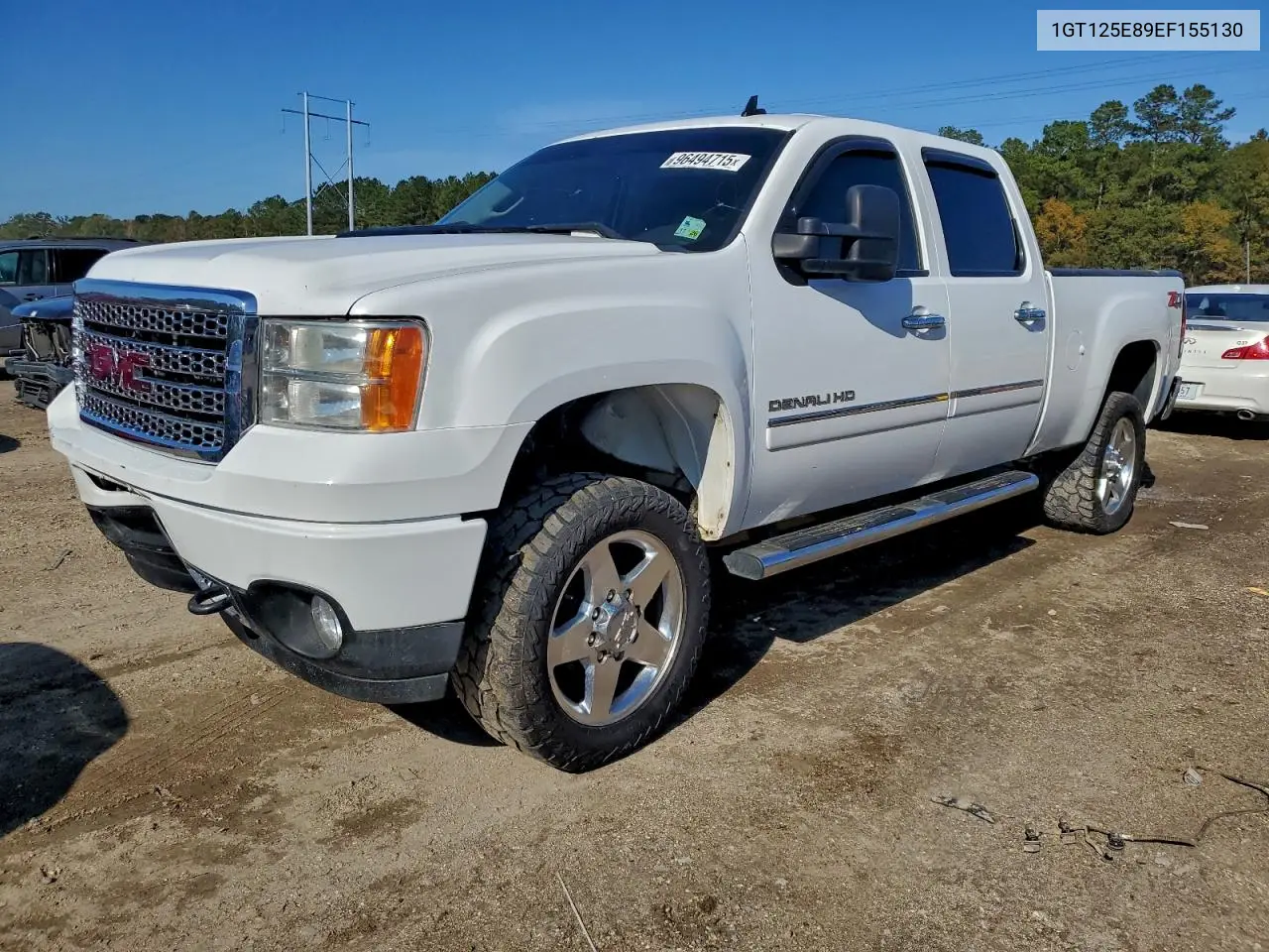 1GT125E89EF155130 2014 GMC Sierra K2500 Denali