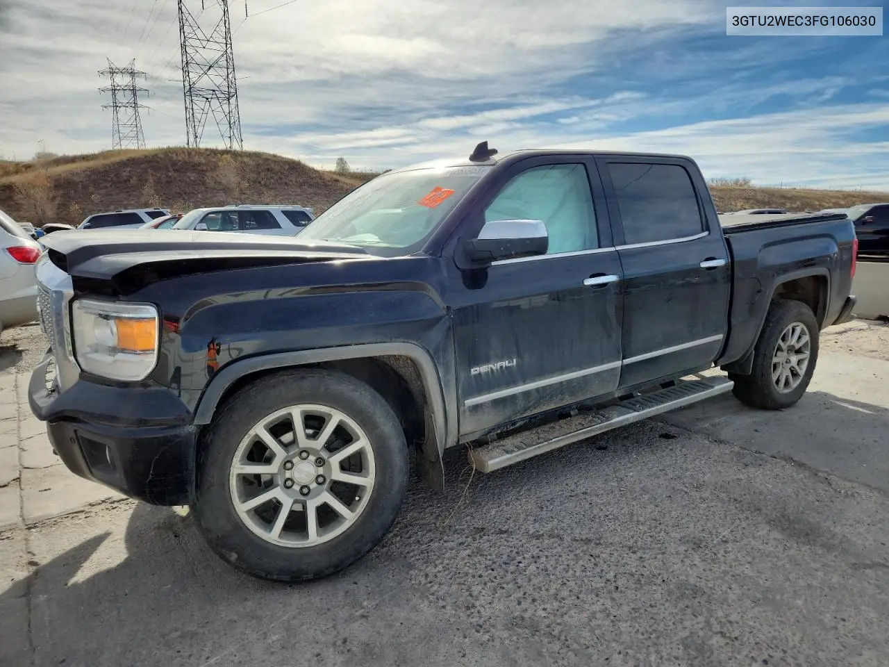 3GTU2WEC3FG106030 2015 GMC Sierra K1500 Denali