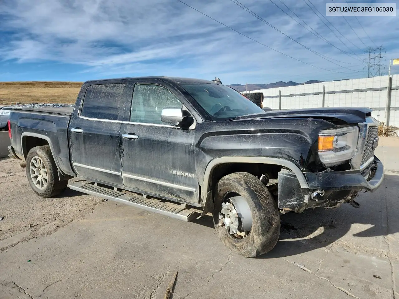 3GTU2WEC3FG106030 2015 GMC Sierra K1500 Denali