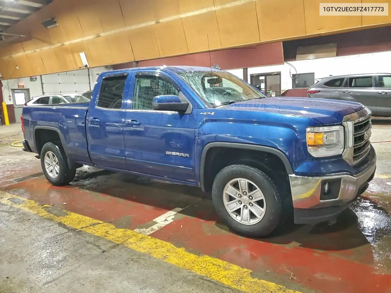1GTV2UEC3FZ417773 2015 GMC Sierra K1500 Sle