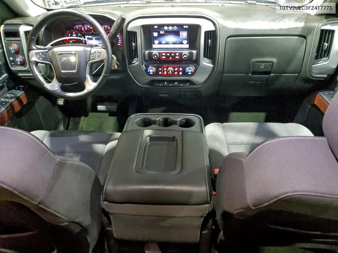 1GTV2UEC3FZ417773 2015 GMC Sierra K1500 Sle