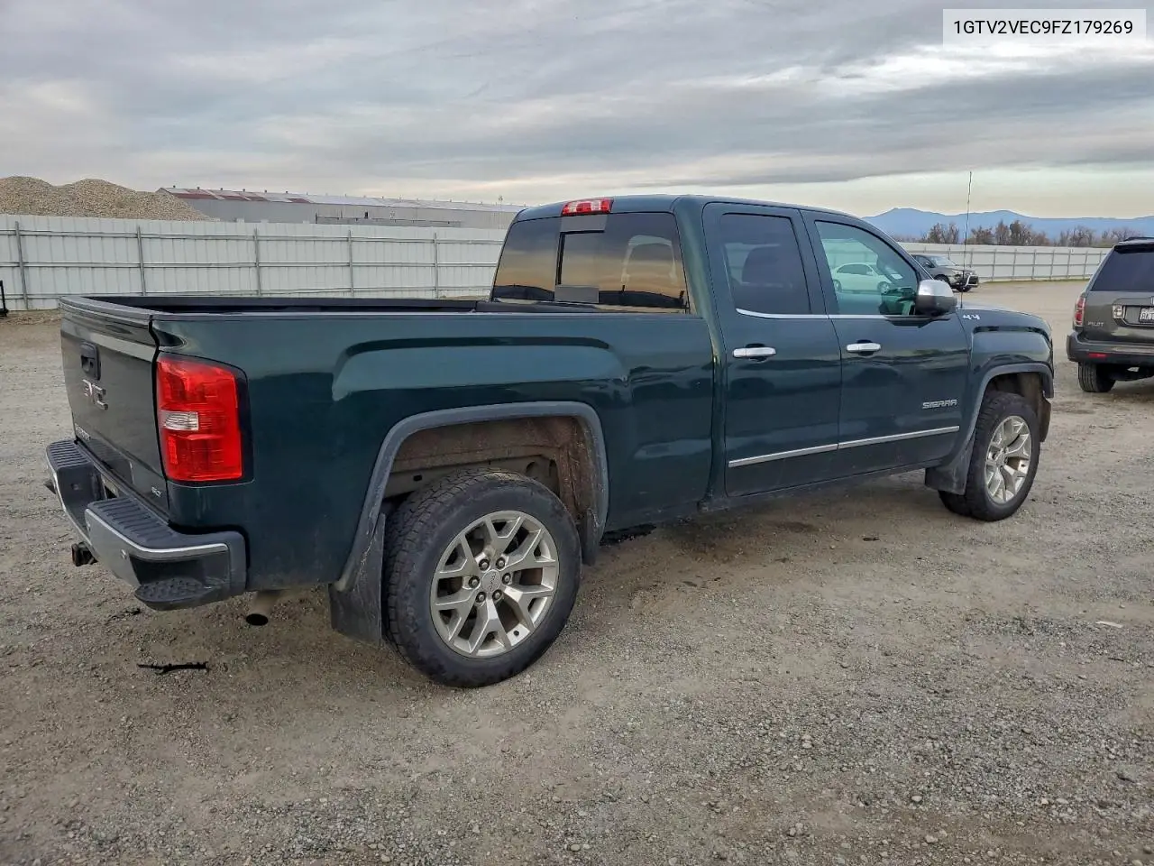 1GTV2VEC9FZ179269 2015 GMC Sierra K1500 Slt