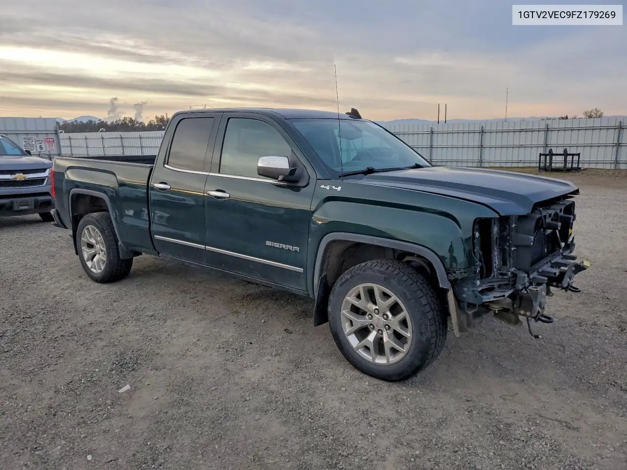 1GTV2VEC9FZ179269 2015 GMC Sierra K1500 Slt