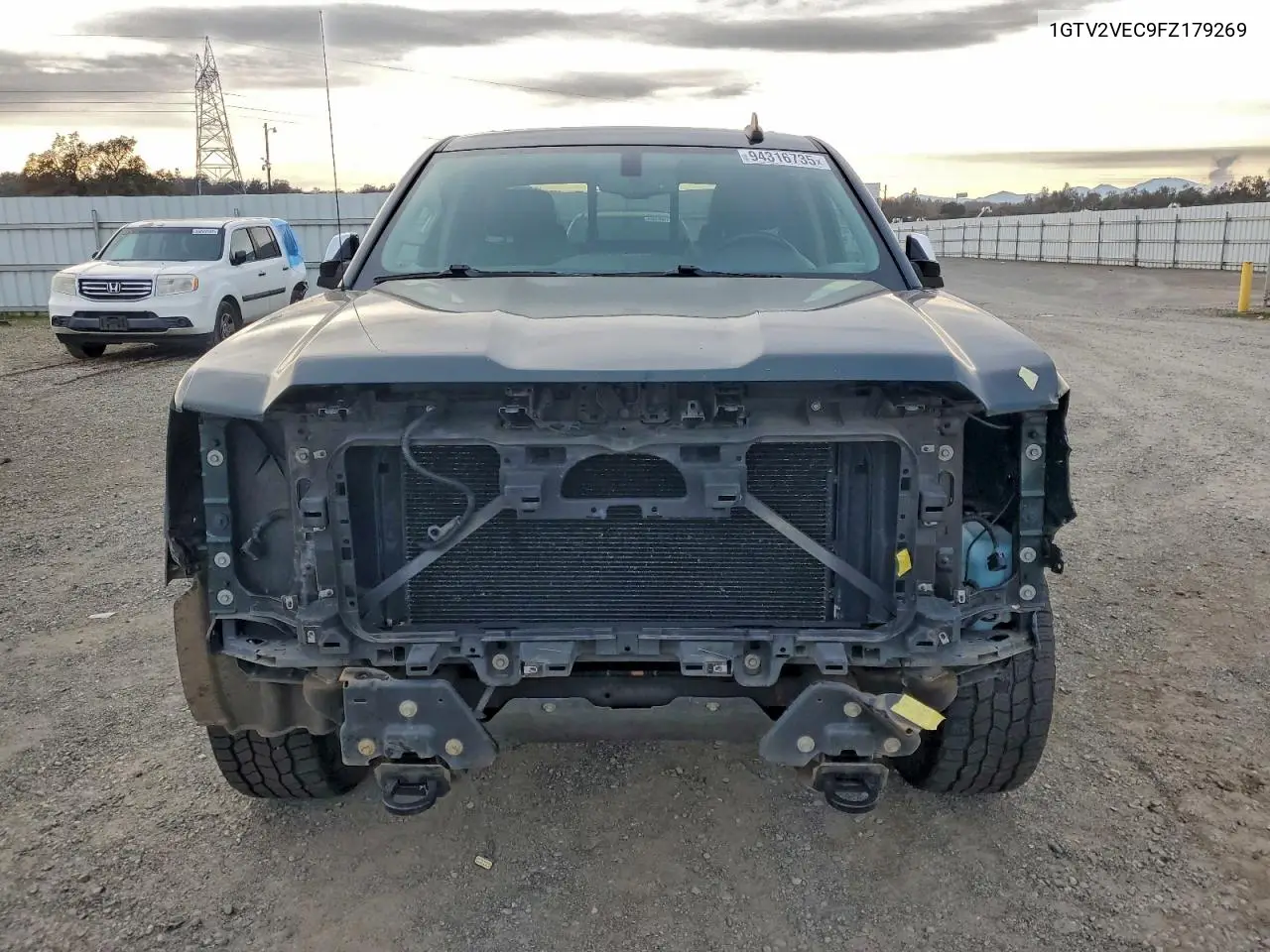 1GTV2VEC9FZ179269 2015 GMC Sierra K1500 Slt
