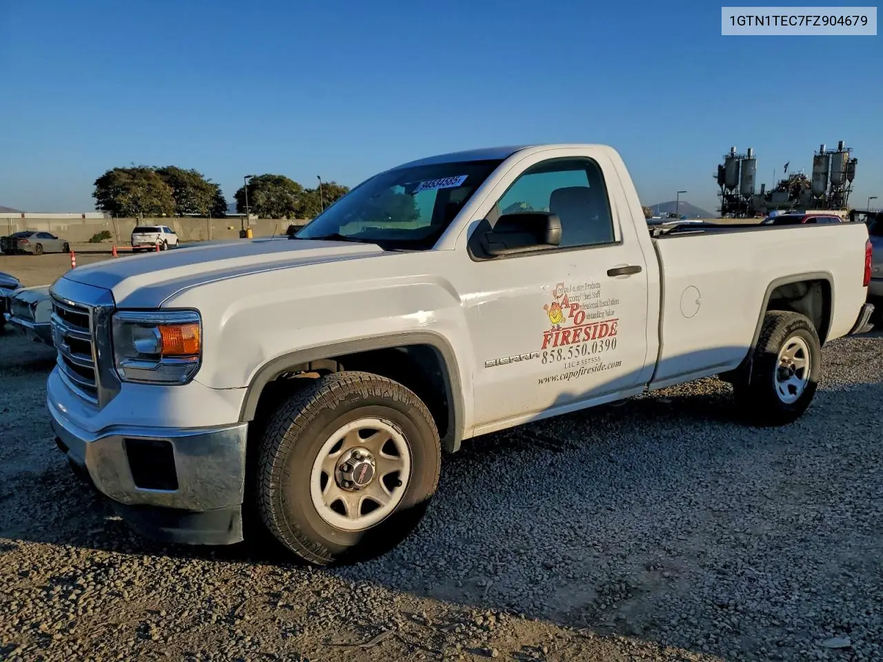 1GTN1TEC7FZ904679 2015 GMC Sierra C1500