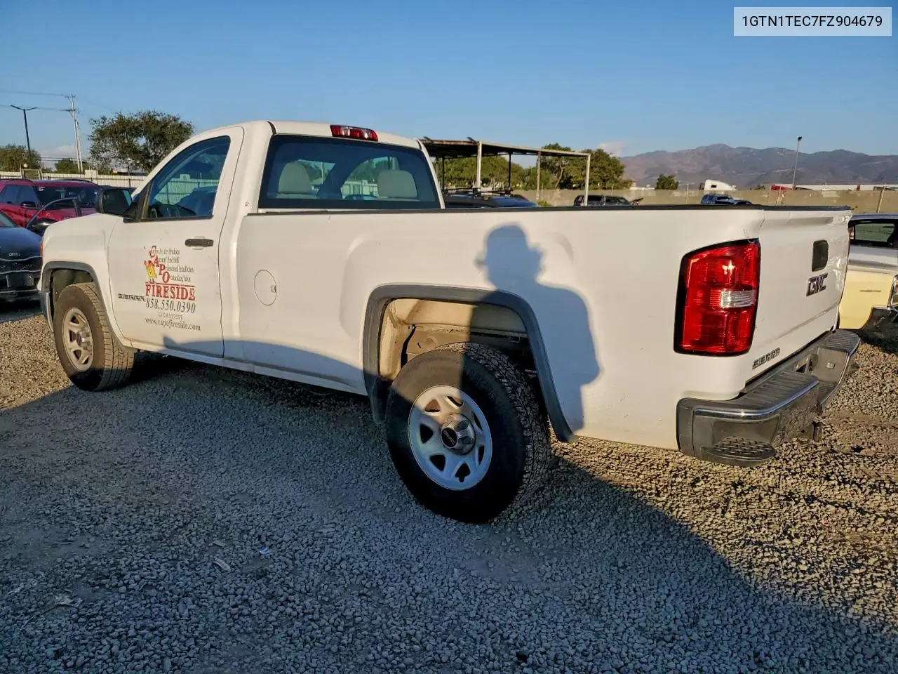 1GTN1TEC7FZ904679 2015 GMC Sierra C1500