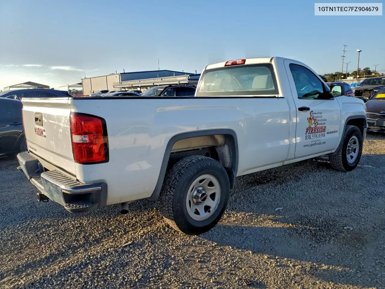 1GTN1TEC7FZ904679 2015 GMC Sierra C1500