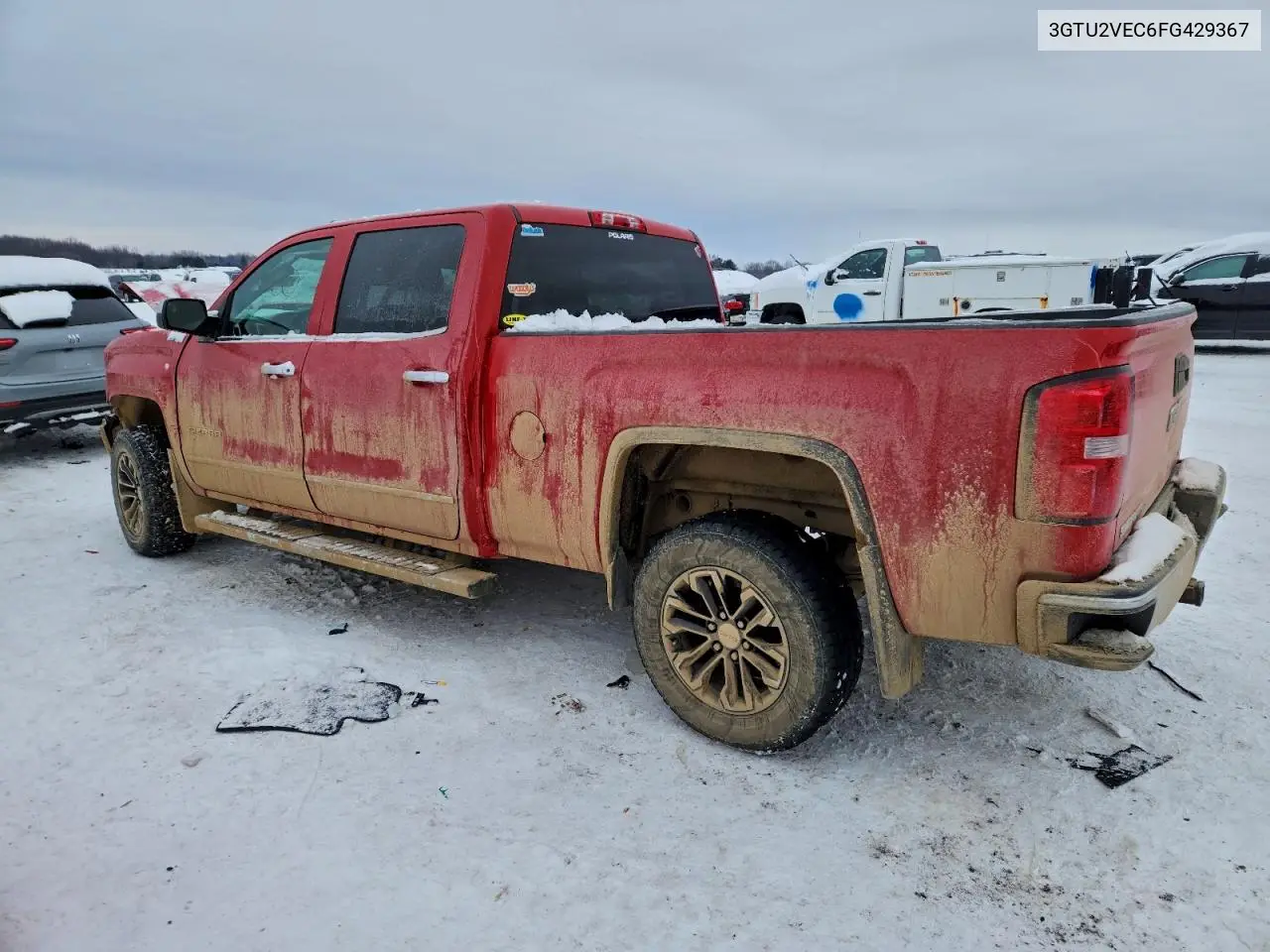 3GTU2VEC6FG429367 2015 GMC Sierra K1500 Slt