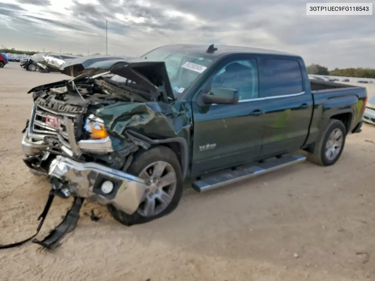 3GTP1UEC9FG118543 2015 GMC Sierra C1500 Sle