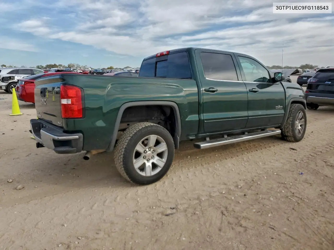 3GTP1UEC9FG118543 2015 GMC Sierra C1500 Sle