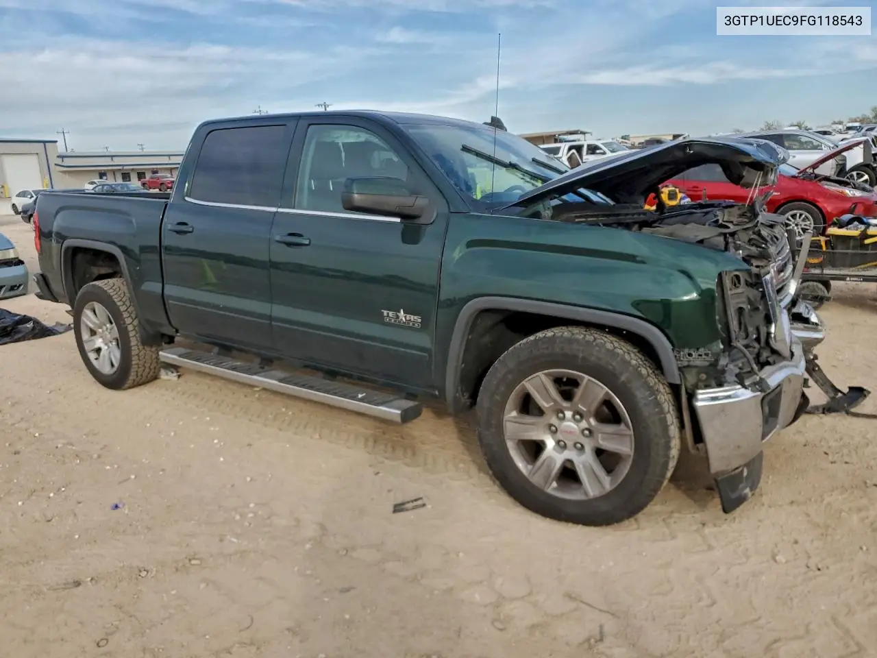 3GTP1UEC9FG118543 2015 GMC Sierra C1500 Sle