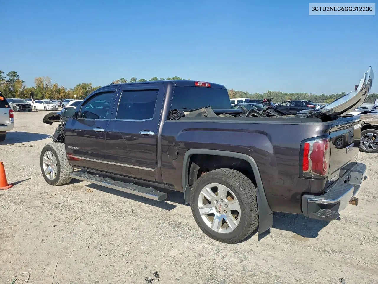 3GTU2NEC6GG312230 2016 GMC Sierra K1500 Slt