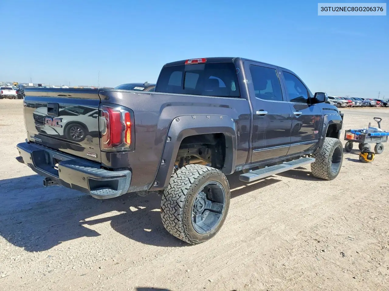 3GTU2NEC8GG206376 2016 GMC Sierra K1500 Slt