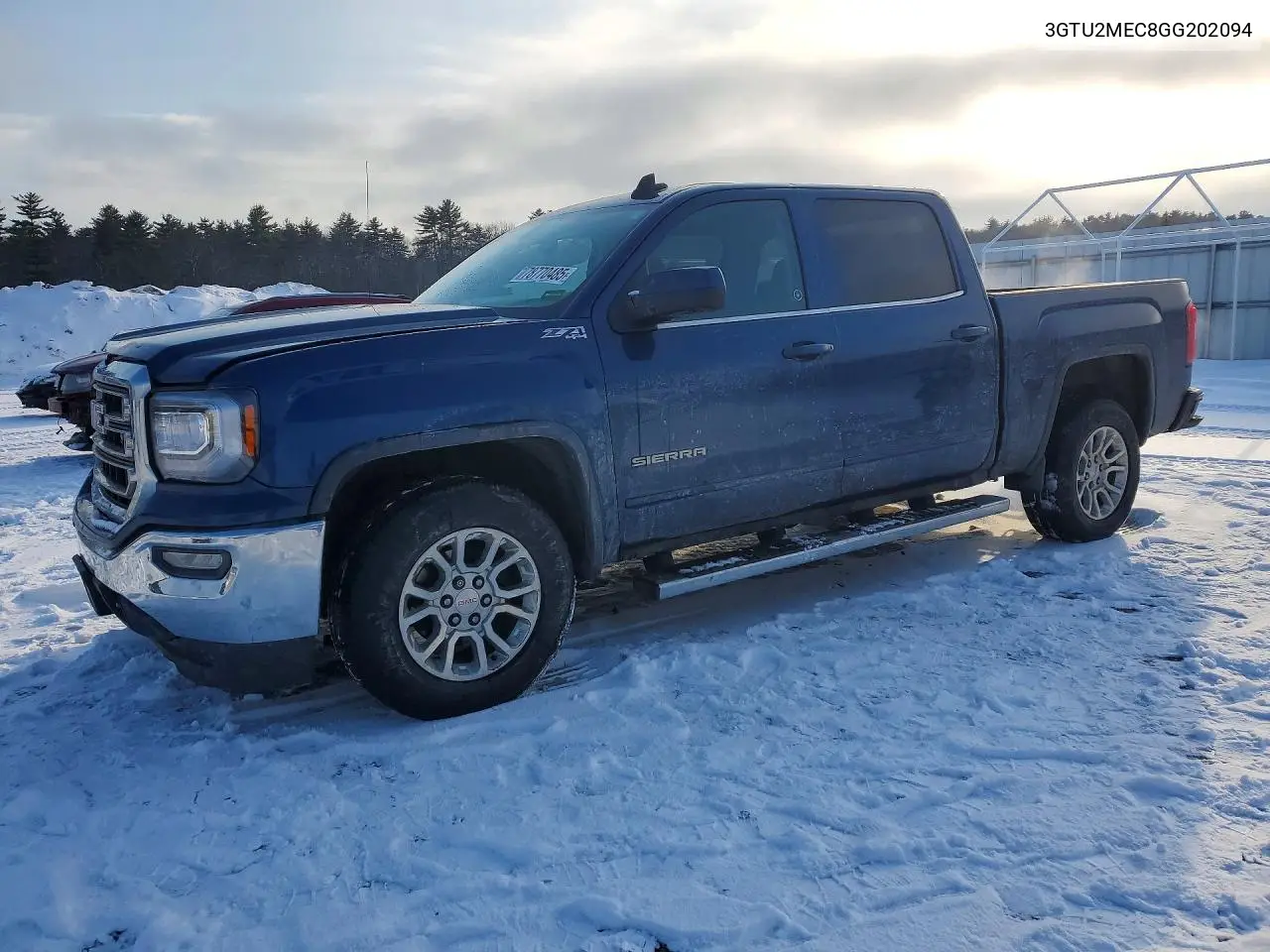3GTU2MEC8GG202094 2016 GMC Sierra K1500 Sle