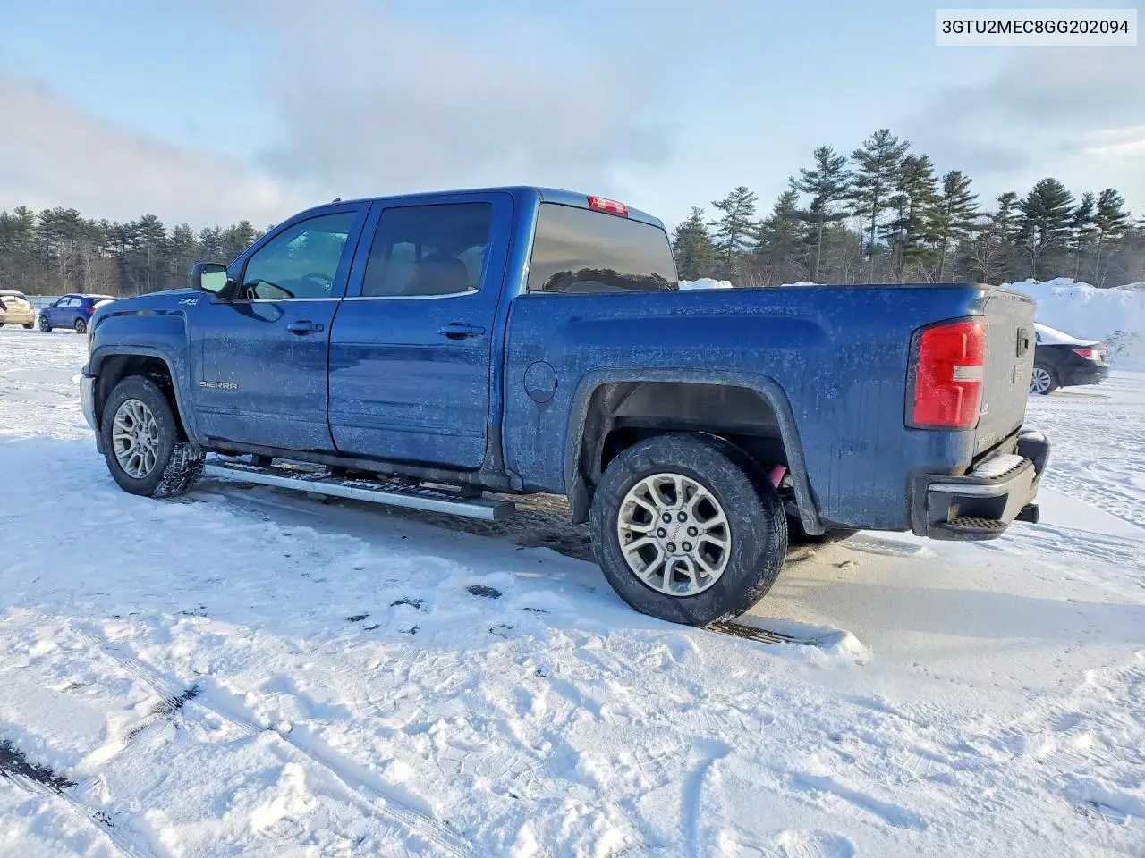 3GTU2MEC8GG202094 2016 GMC Sierra K1500 Sle