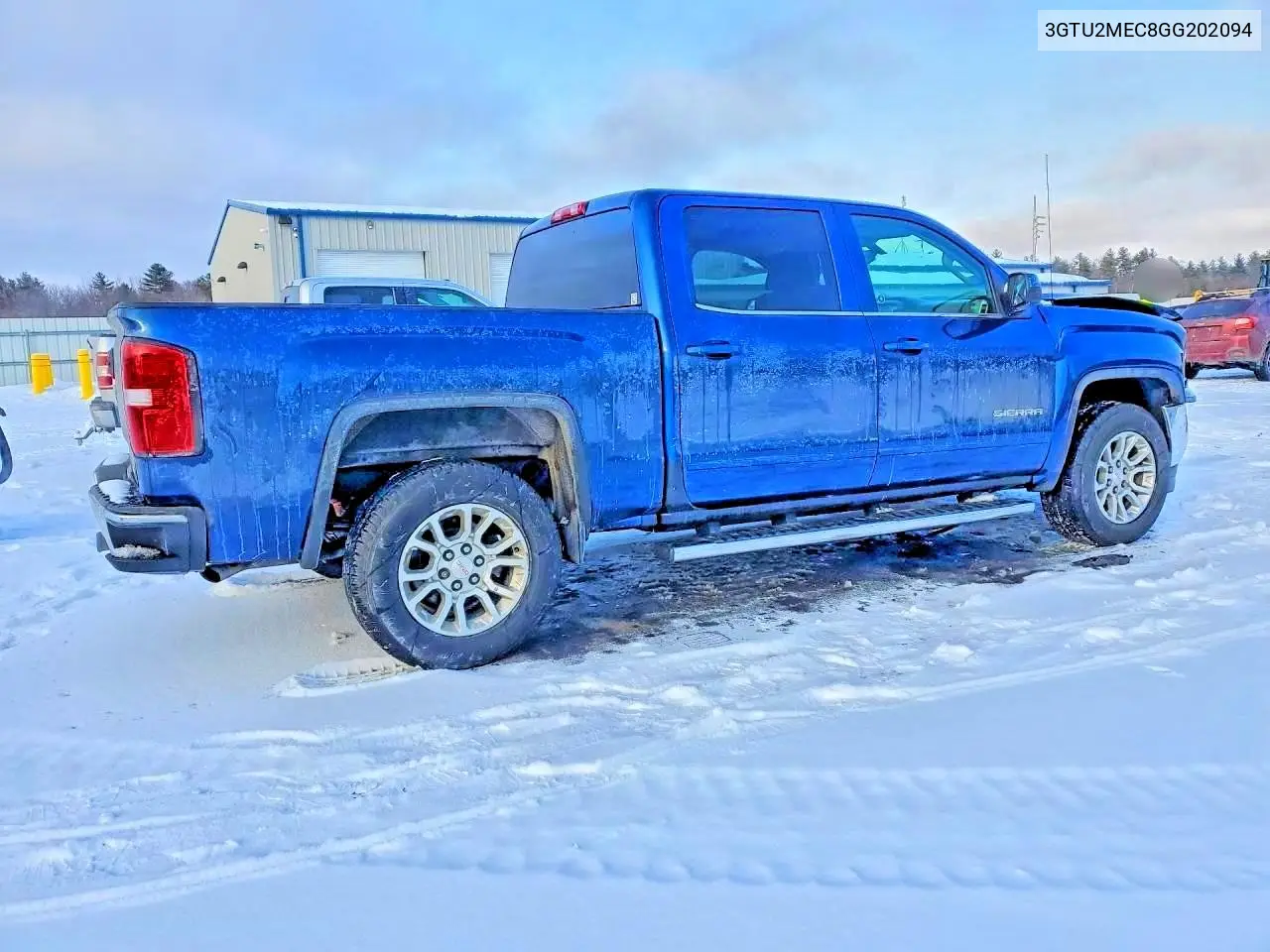 3GTU2MEC8GG202094 2016 GMC Sierra K1500 Sle