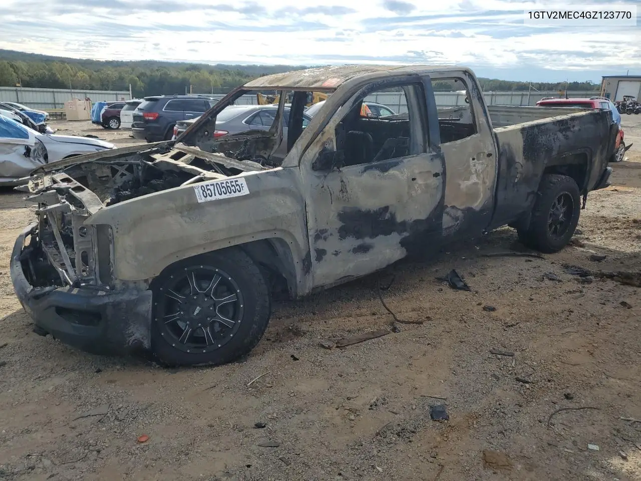 1GTV2MEC4GZ123770 2016 GMC Sierra K1500 Sle