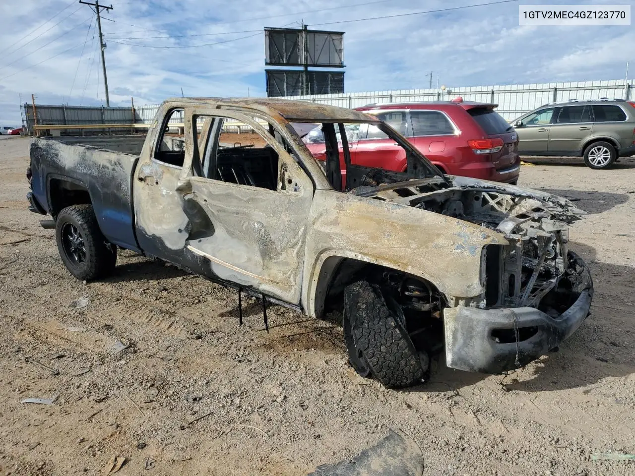 1GTV2MEC4GZ123770 2016 GMC Sierra K1500 Sle