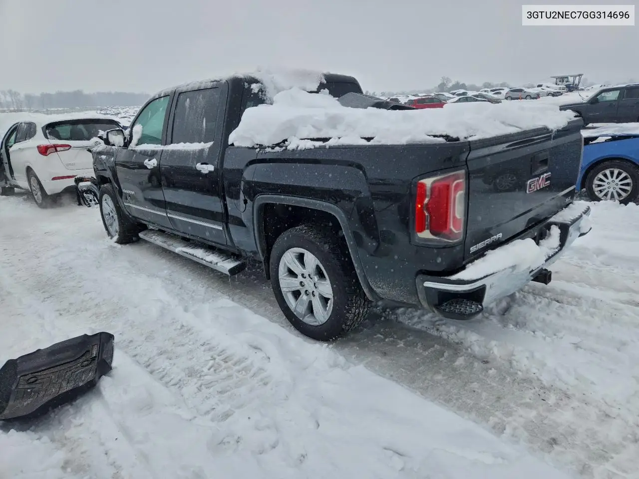 3GTU2NEC7GG314696 2016 GMC Sierra K1500 Slt