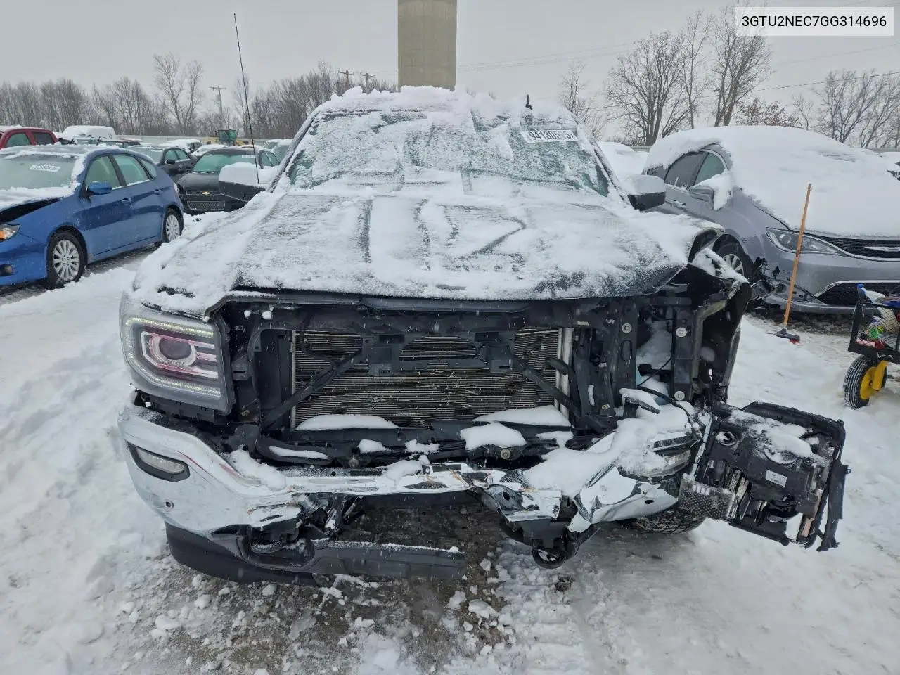 3GTU2NEC7GG314696 2016 GMC Sierra K1500 Slt