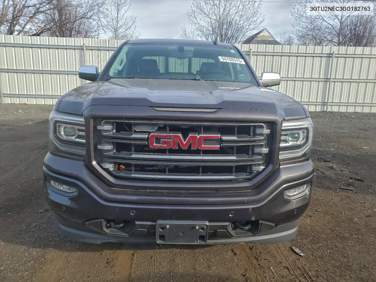 3GTU2NEC3GG182763 2016 GMC Sierra K1500 Slt