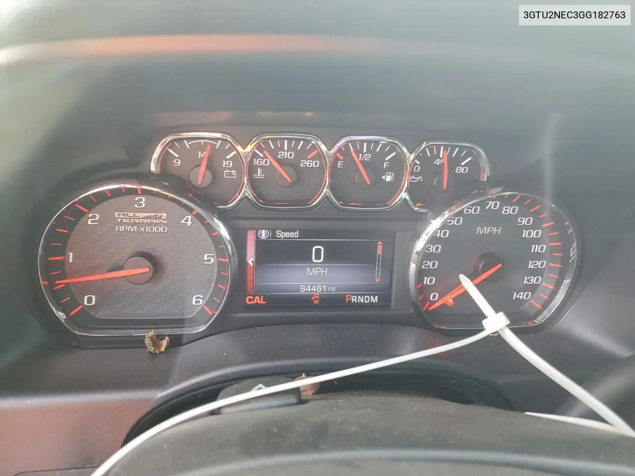 3GTU2NEC3GG182763 2016 GMC Sierra K1500 Slt