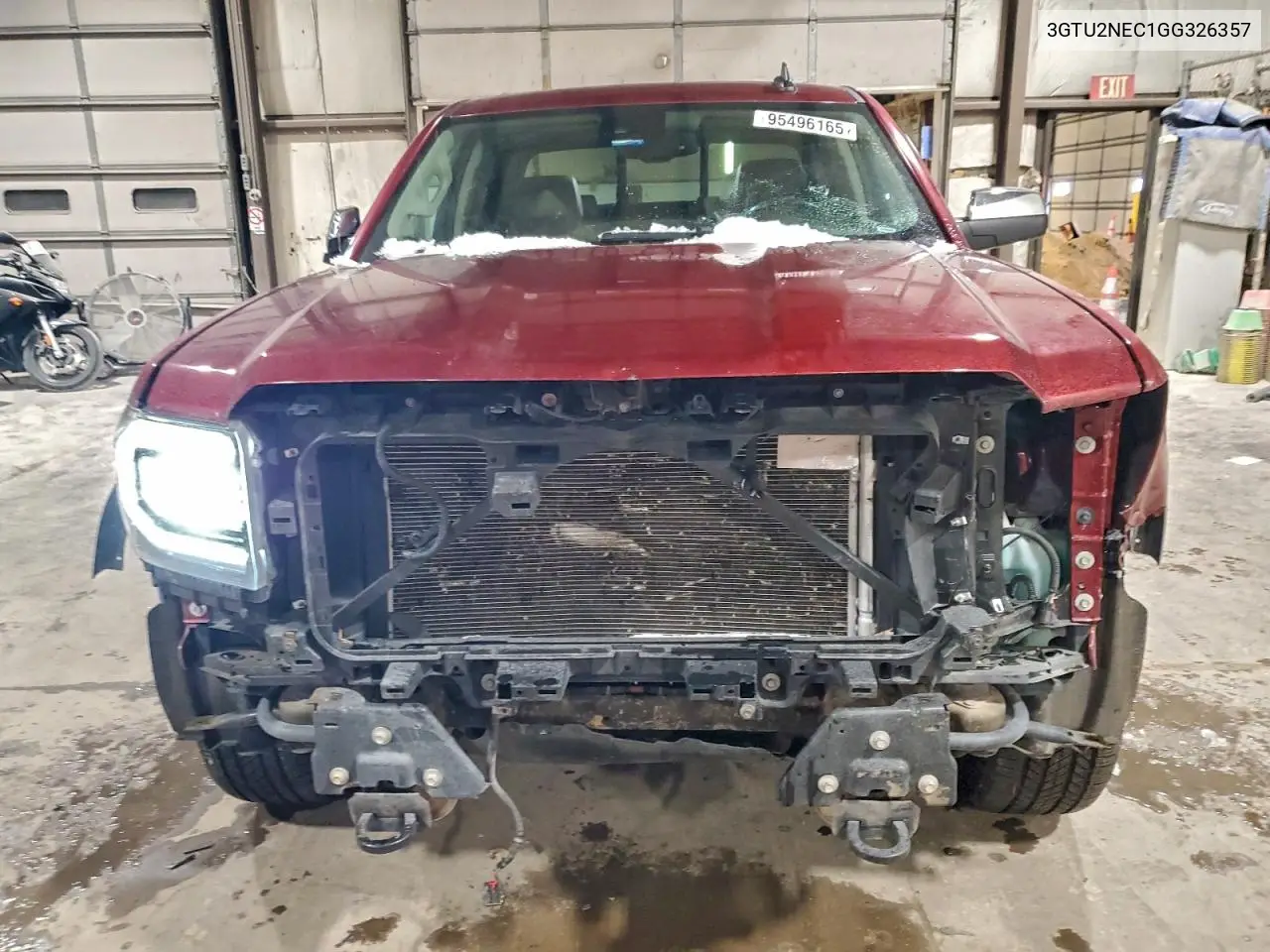 3GTU2NEC1GG326357 2016 GMC Sierra K1500 Slt