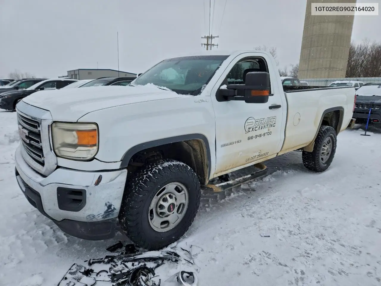 1GT02REG9GZ164020 2016 GMC Sierra K2500 Heavy Duty