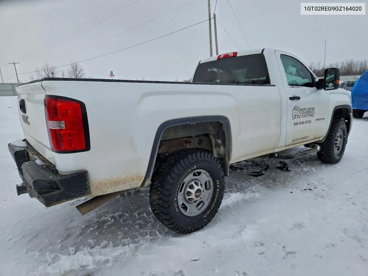 1GT02REG9GZ164020 2016 GMC Sierra K2500 Heavy Duty