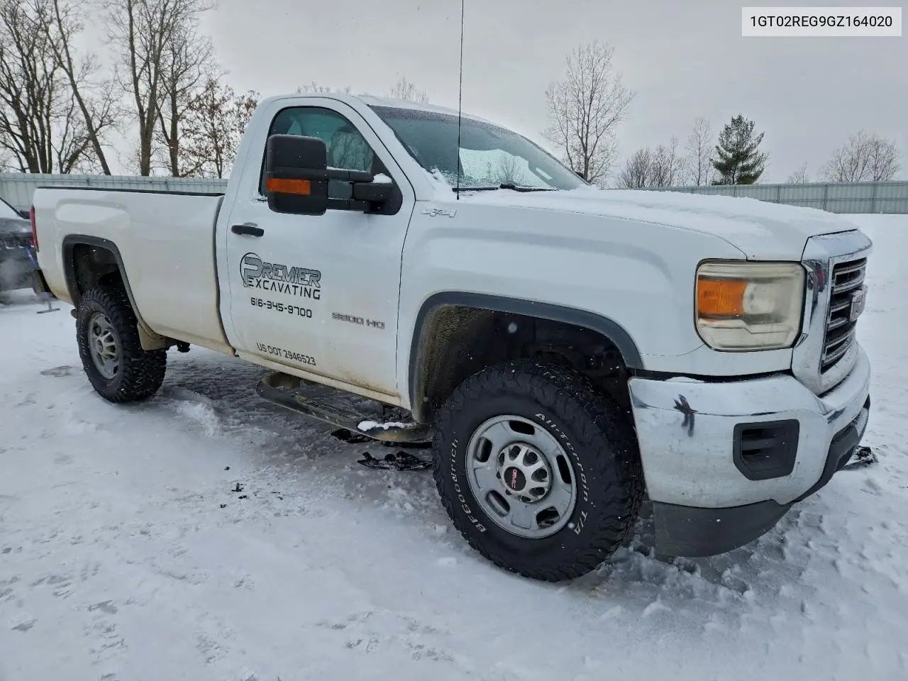 1GT02REG9GZ164020 2016 GMC Sierra K2500 Heavy Duty